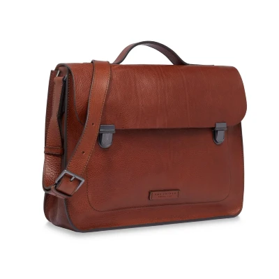 Abbildung von The Bridge Ettore Messenger 38 CM Notebooktasche, Größe: One Size, Marrone