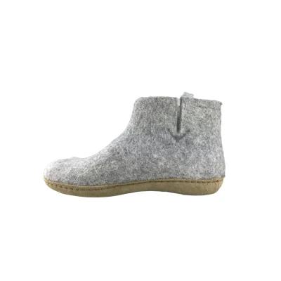 Abbildung von Glerups Hausschuh, Größe: 37, Light grey Schuhe