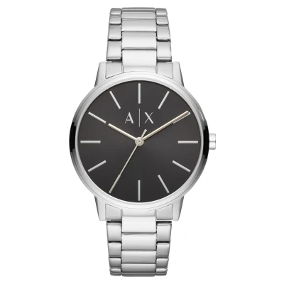 Abbildung von Armani Exchange Uhr silvercoloured, Herren, Größe: One Size, Silver coloured