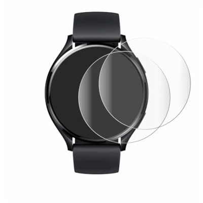 Abbildung von BROTECT 2 Stück Full Cover Schutzfolie für Xiaomi Watch Screen Displayschutz Folie [3D Curved, Anti Fingerprint, Kristall Klar]