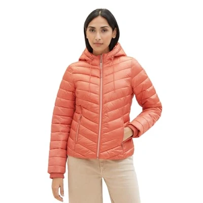 Abbildung von TOM Tailor MIT Kapuze Winterjacke, Damen, Größe: XL, Dusty apricot