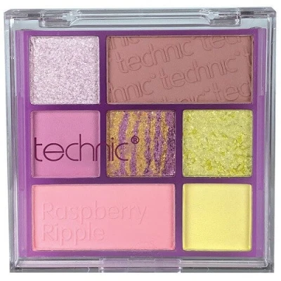 Abbildung von Technic Pressed Pigment Lidschatten Palette Raspberry Ripple