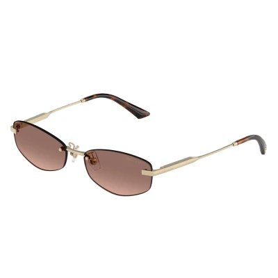 Abbildung von Jimmy Choo Sonnenbrille Pale goldcoloured, Damen, Größe: 57, gold coloured