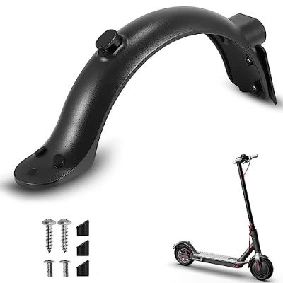 Abbildung von Xiaomi Scooter Schutzblech, Konesky Schutzblech Hinten, Hinterer Elektroroller Reparaturteil mit Haken Kotflügel Hinten für Mijia M365
