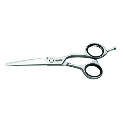Abbildung von JAGUAR Haarschere XENOX Design 6.0&quot; Friseurschere im Offset 22 Karat teilvergoldet Made in Germany