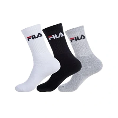 Abbildung von Fila Tennissocken (3 Paar) mit verstärkten Belastungszonen