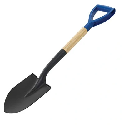 Abbildung von Silverline Spaten Spitzer Mini Rundspaten 700mm