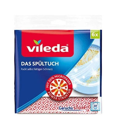 Abbildung von Vileda Spültuch Sparpack Pick Up Geruchsstop[ 50980] Reinigungstuch