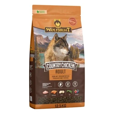 Abbildung von Wolfsblut Country Chicken 12,5 kg Trockenfutter Hundefutter Getreidefrei