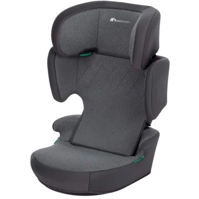 Abbildung von Bebeconfort Road Safe i Size Sitzerhöhung, Kindersitz, Installation mit Sicherheitsgurt, ab 3,5 Jahre bis zu 12 Jahren, 15 36 kg, 100 150 cm, Tinted Black