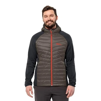 Abbildung von Jack Wolfskin Routeburn PRO Hybrid M Winterjacke, Herren, Größe: Medium, Cold coffee