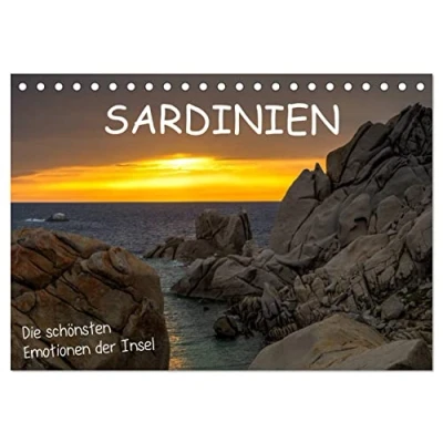 Abbildung von Sardinien die schönsten Emotionen der Insel (Tischkalender 2025 DIN A5 quer), CALVENDO Monatskalender