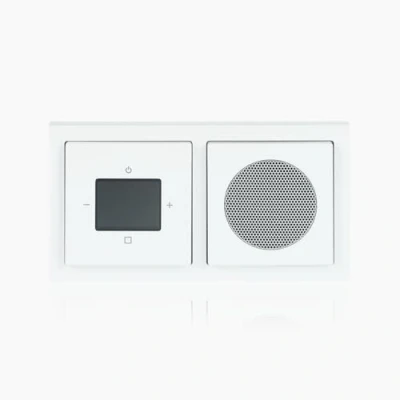 Abbildung von Busch Jaeger 8220 UJ 84 101 Radio DAB+ Komplettset Studioweiß Future linear 2CKA008200A0233