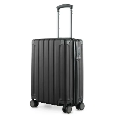 Abbildung von Hauptstadtkoffer Q Damm Handgepäck 54x37x21, TSA, 4 Rollen, Reisekoffer, Hartschalenkoffer, Rollkoffer, Handgepäckkoffer, Bordgepäck Koffer, Schwarz