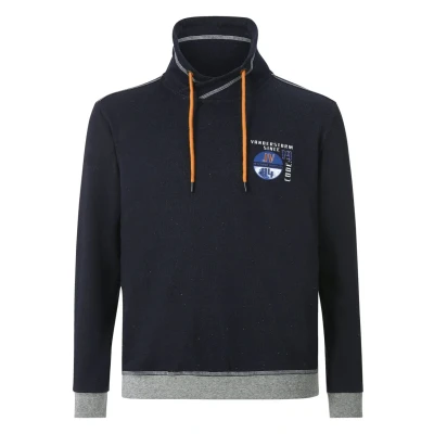 Abbildung von Jan Vanderstorm Jarmund Sweatshirt, Herren, Größe: Large, Dunkelblau