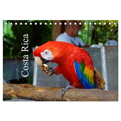 Abbildung von Costa Rica (Tischkalender 2025 DIN A5 quer), CALVENDO Monatskalender