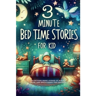 Abbildung von 3 Minute Bedtime stories for Kid: Collections short of moral , Tales, and educational Children