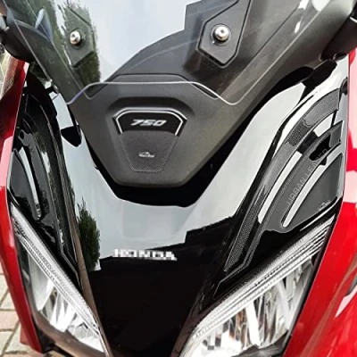 Abbildung von Resin Bike Aufkleber Motorrad Kompatibel Mit Honda Forza 750 2021 2024. Schutz Windschild vor Stößen und Kratzern. Aufklebersatz 3D Harzklebstoff Stickers Made in Italy