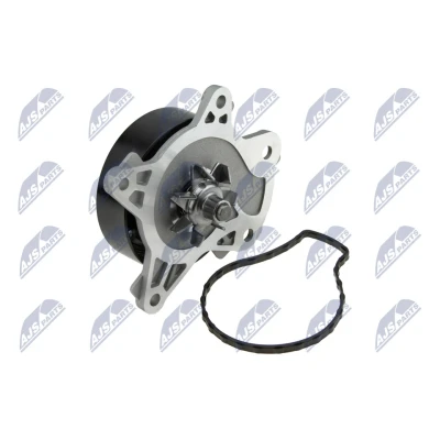 Abbildung von NTY CPW TY 095 Wasserpumpe mit Dichtung mechanisch TOYOTA: Avensis III Station Wagon, Yaris II Schrägheck, Auris Kombi