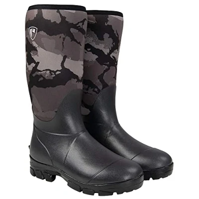 Abbildung von Fox Rage Camo Neopren Stiefel Größe 45 Angelstiefel