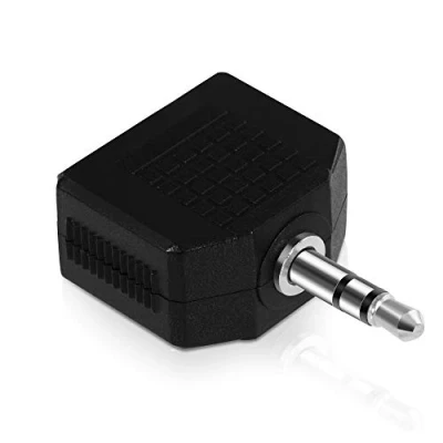 Abbildung von [Neu] HDSupply Audio Adapter 3,5mm Klinkenstecker auf 2 x Buchse