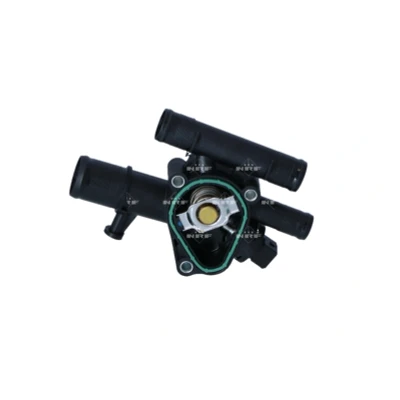 Abbildung von NRF 725011 Kühlwasserthermostat 89 mit Sensor, Dichtring Gehäuse RENAULT: SCENIC 2, 3, MEGANE 3 Grandtour, SUZUKI: Grand Vitara 2 SUV