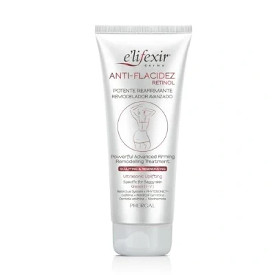 Abbildung von Elifexir Anti Falten Retinol Formt, Strafft und Erneuert Elastischere, Festere Strahlendere Haut Mit CB 50 + Retinylpalmitat Ultraschalltechnologie 200 ml