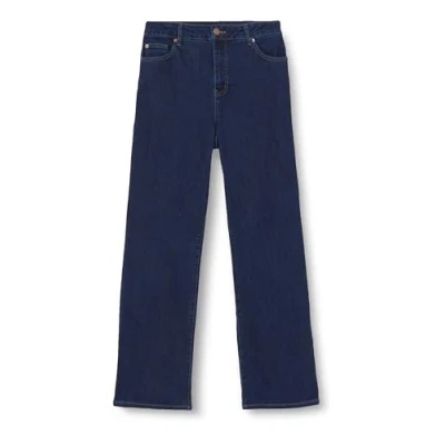 Abbildung von Kaffe Curve Flared Jeans, Damen, Größe: 48, Washed blue denim