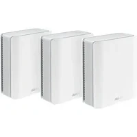 Abbildung von ASUS ZenWiFi BT10 Tri Band WiFi 7 Smart AiMesh Extendable Router 3er Set (6 GHz WLAN, 18 Gbps, bis zu 780m² Abdeckung, 2X 10G Port, Kindersicherung, VPN) weiß