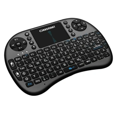 Abbildung von Orbsmart AM 2 Wireless Tastatur (kabellos, mit integrierten Touchpad und LED Beleuchtung)