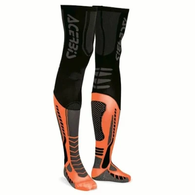 Abbildung von Acerbis X Leg Pro Socken, Schwarz/Orange, XXL