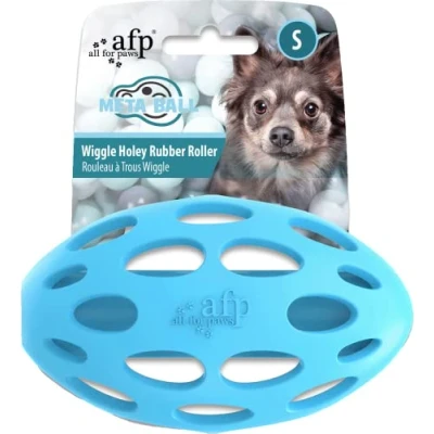 Abbildung von All For Paws Wiggle Holey Roller S Hundespielzeug 9x5.5x5.5 cm Bla...