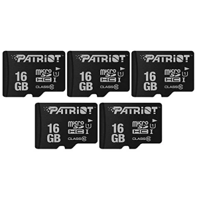 Abbildung von LX Series Micro SD Flash Speicherkarte 16GB Packung mit 5 Stück