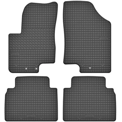 Abbildung von AGCPdirect Gummi Matten Fußmatten Passgenau 4 teilig Set für Hyundai ix20 2010 2021 und Kia Venga