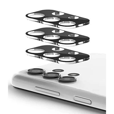 Abbildung von Ringke Camera Protector Glass [3 Pack] Kompatibel mit Samsung Galaxy A13 4G LTE (2022) Kameraschutz, Lente Kameraobjektive Panzerglas