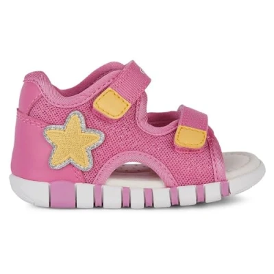 Abbildung von Geox Iupidoo Riemensandalette für Kinder, Größe: 24, Rot Schuhe