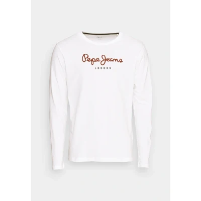Abbildung von Pepe Jeans EGGO N Langarmshirt, Herren, Größe: XS, White