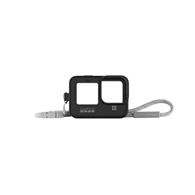 Abbildung von GoPro Hülle + Trageband Schwarz (GoPro HERO 12, 11 und 10 Black)