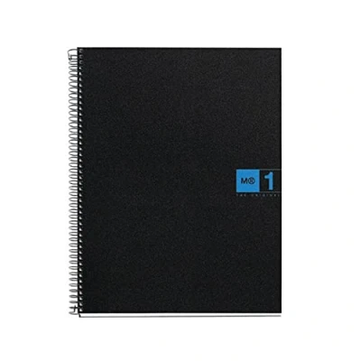 Abbildung von Miquel Rius 422012 Heft Polypropylen Deckel A4, 80 Blätter, blau