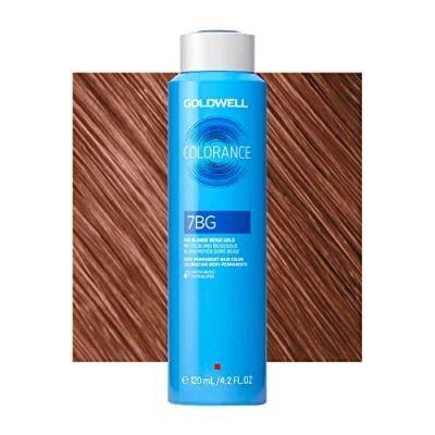 Abbildung von Goldwell Colorance 7BG mittelblond beigegold Depot 120 ml