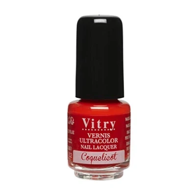 Abbildung von Vitry Mini Nagellack, Mohn, 4 ml