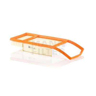 Abbildung von MANN FILTER C 35 010 Luftfilter 49 134 347 Filtereinsatz FIAT: Panda III Schrägheck, 500 Cabrio