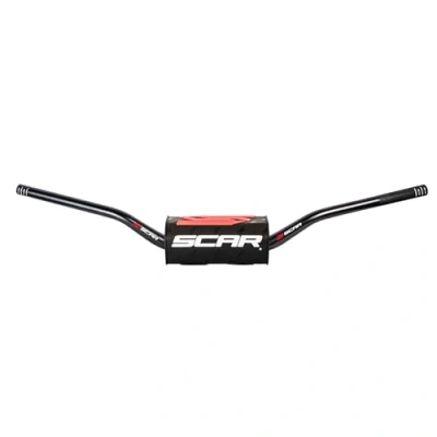 Abbildung von SCAR 28mm oversize Lenker Motocross Villopoto Stewart Style Lenkerpolster schwarz