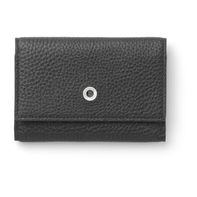 Abbildung von Graf von FABER CASTELL 118699 Visitenkartenetui Cashmere, Schwarz, aus Kalbleder