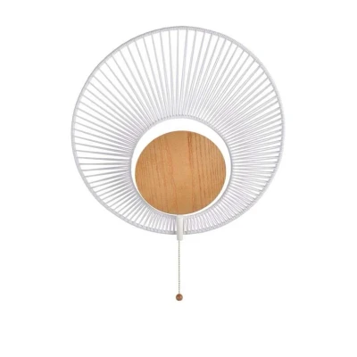 Abbildung von Forestier Oyster Design Wandleuchte, weiß