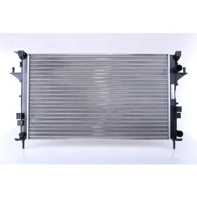 Abbildung von NISSENS 63816 Kühler, Motorkühlung Aluminium 670 415 34 Kühlrippen mechanisch gefügt RENAULT: ESPACE 4, LAGUNA 2 Grandtour, Vel Satis