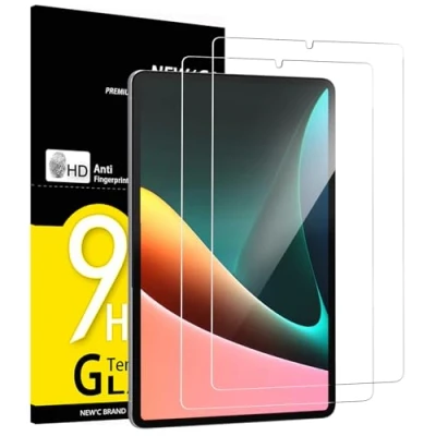 Abbildung von NEW&#039;C 2 Stück, Schutzfolie für Xiaomi Pad 5 / Pro 11 Zoll, Panzer Schutz Glas Folie,9H Härte,HD Displayschutzfolie, 0.33mm Ultra klar