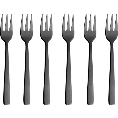 Abbildung von aida RAW Besteck Set &quot;RAW&quot;, (Set, 6 tlg.), Kuchengabeln, PVD beschichtet