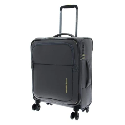 Abbildung von Mandarina Duck SMILE &amp; GO Trolley CABIN SOFT Steel (Grau) 40 x 55 20 (BxHxB)