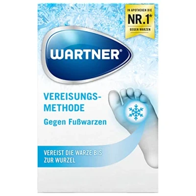 Abbildung von WARTNER Warzen Vereisung gegen Fußwarzen Spray zur Behandlung von Kryotherapie Selbstbehandlung für Kinder und Erwachsene 1er Pack, 1 x 50ml
